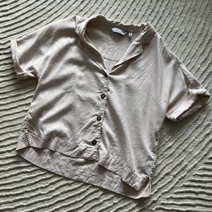 & other stories short sleeve blouse